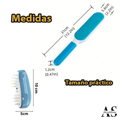 Pack 3 Cepillos Mascotas y Quitapelusas